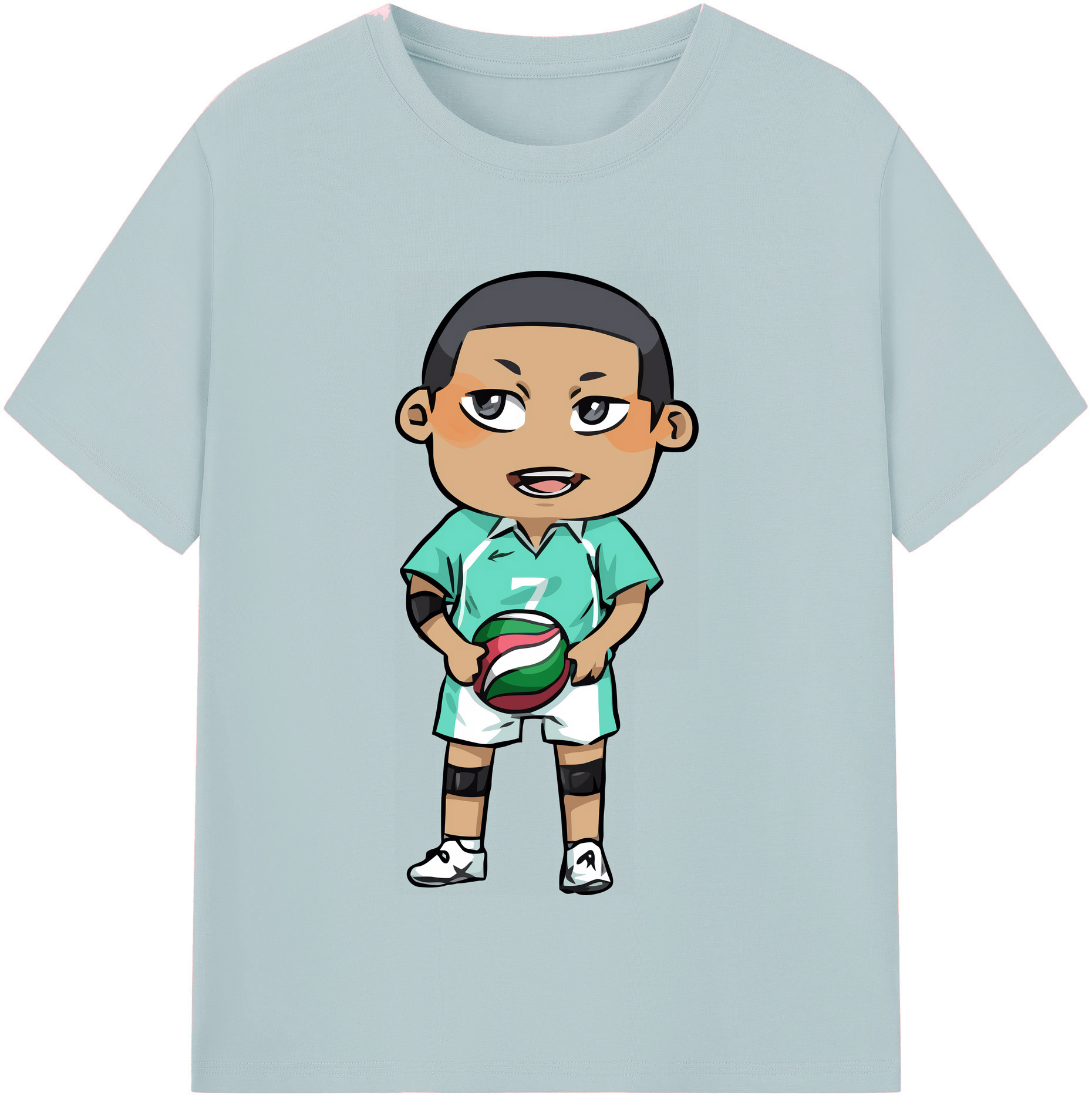 （画像用） ハイキュー!! Haikyu!! 綿100％半袖Tシャツ（フロントプリント）